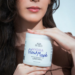 hydra glow mascarilla hidratante cabello de agua de cielo