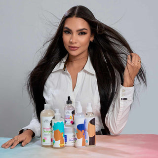kits productos para el cuidado del cabello de agua de cielo