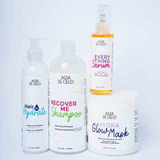productos para reparar el cabello agua de cielo