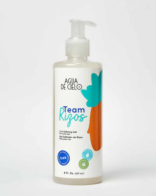 team rizos gel definidor de rizos de agua de cielo