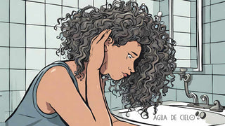 como desenredar el cabello enmarañado