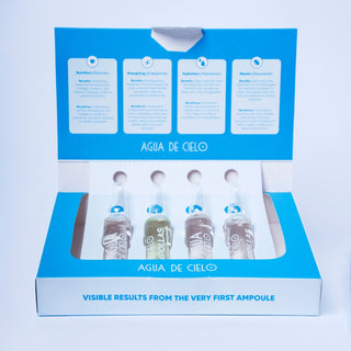 ampollas cronograma capilar cabello agua de cielo