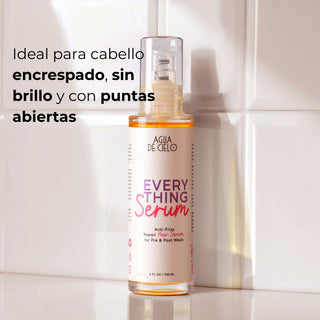 everything serum para el cabello  con frizz agua de cielo