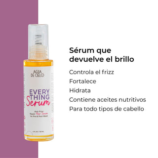 everything serum para el pelo beneficios agua de cielo