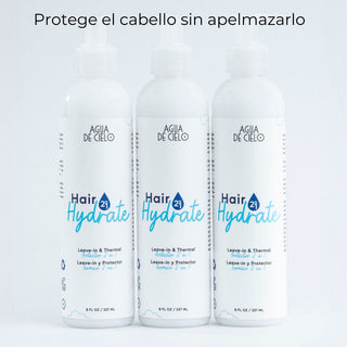 acondicionador sin enguaje hair hydrate agua de cielo