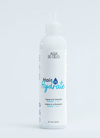 hair hydrate protector termico para el cabello agua de cielo