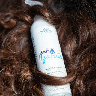 hair hydrate protector termico para el cabello agua de cielo