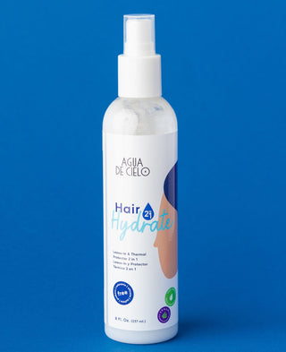 hair hydrate agua de cielo leave in y protector de calor