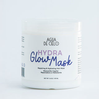 hydra glow mascarilla para el pelo agua de cielo