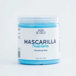 mascarilla nutritiva cabello agua de cielo