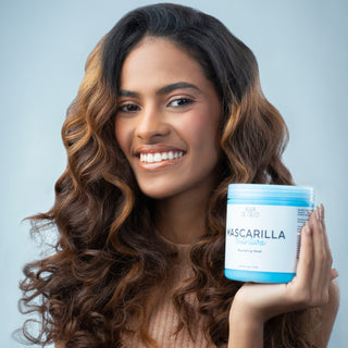 mascarilla nutritiva para el cabello agua de cielo