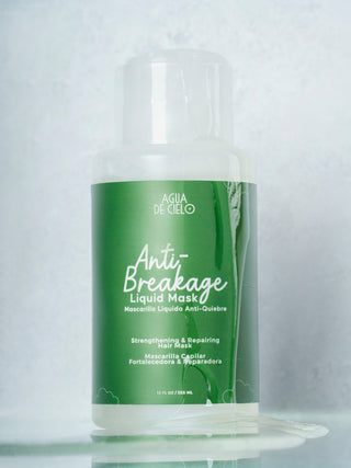 mascarilla para cabello quebradizo agua de cielo