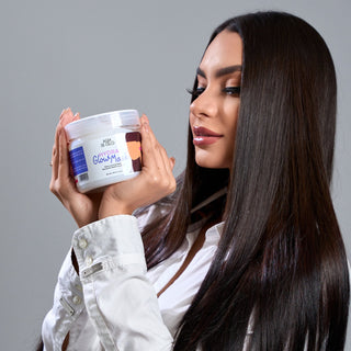 mascarilla para el cabello seco y con frizz agua de cielo