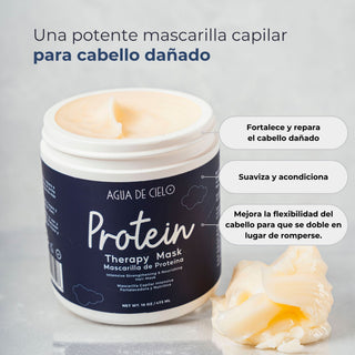 protein therapy mascarilla pelo proteina agua de cielo