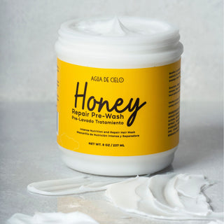 prechampu honey repair agua de cielo