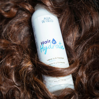 protector de calor para el cabello hair hydrate agua de cielo
