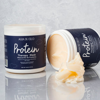 protein therapy mascarilla para el cabello seco y con frizz agua de cielo