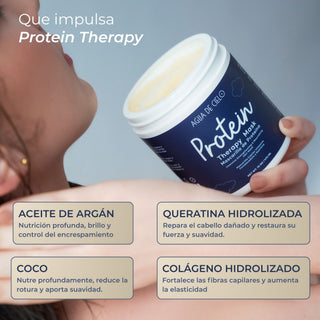 protein therapy mascarilla pelo proteina agua de cielo