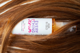 serums y sueros para cabello de agua de cielo