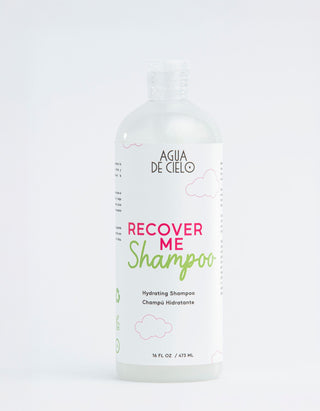 shampoo sin sal recover me agua de cielo