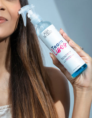 team lisos laceador de pelo agua de cielo