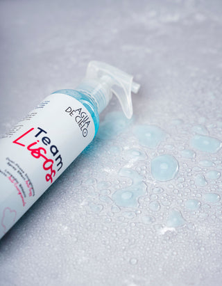 team lisos laceador de pelo agua de cielo